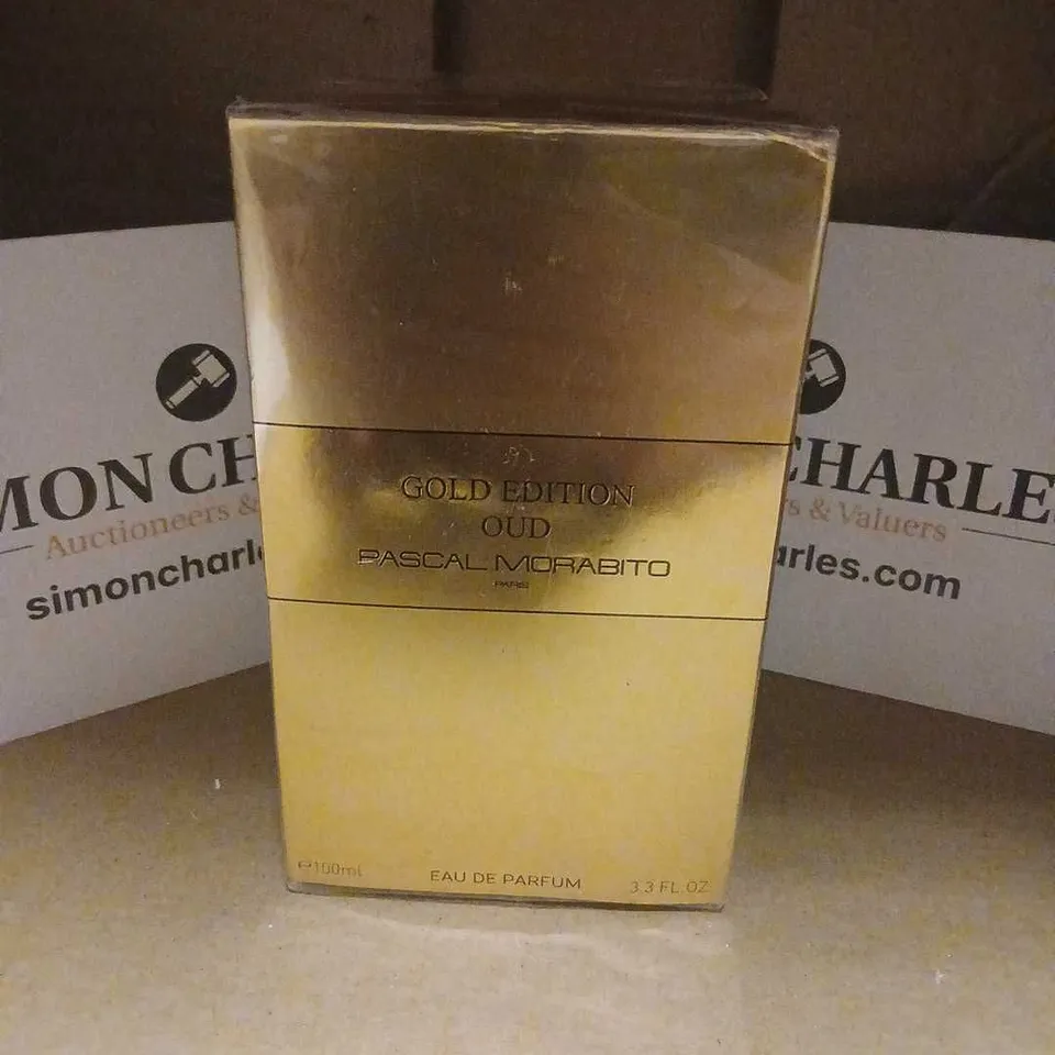 BOXED AND SEALED PAUL MORABITO GOLD EDITION OUD EAU DE PARFUM 100ML