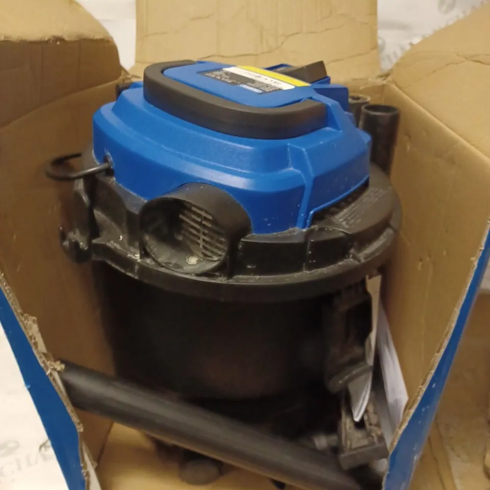DRAPER 90107 230V 1250W 15L WET AND DRY VACUUM CLEANER
