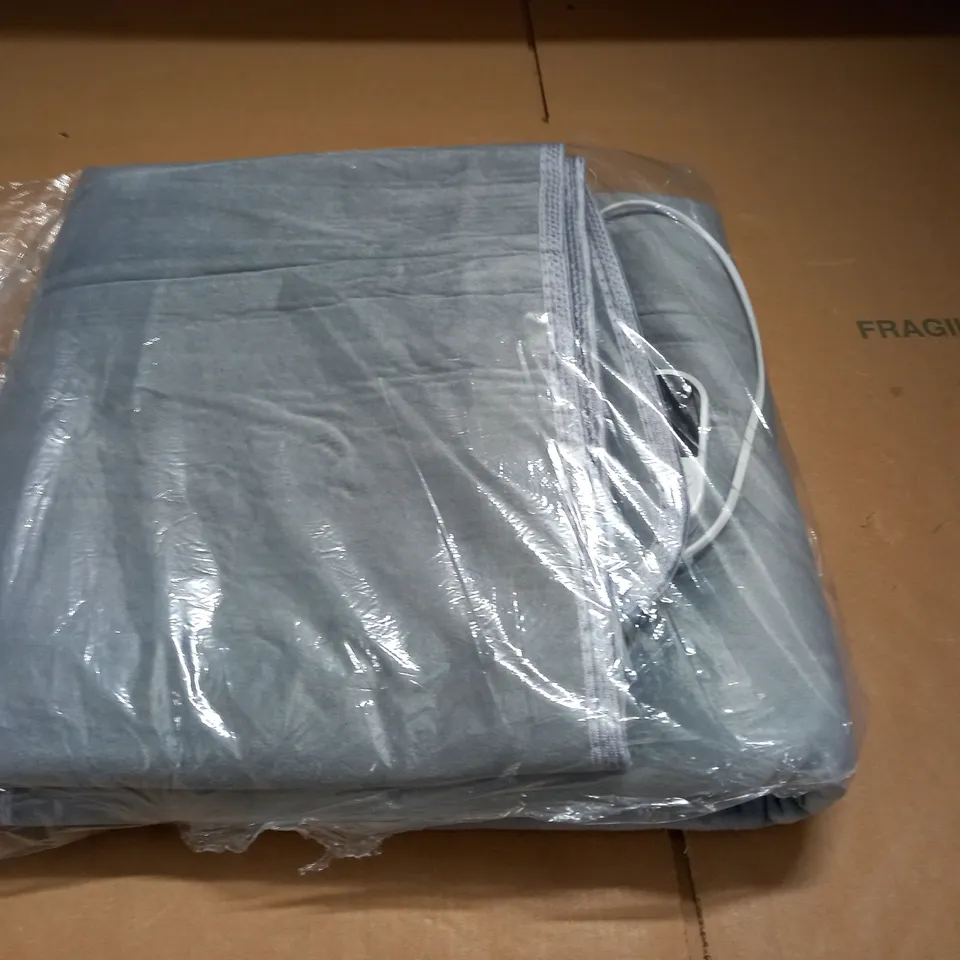 GREY ELECTRIC BLANKET - 170X120CM