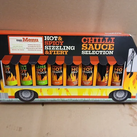 THE MENU HOT & SPICY CHILLI SAUCE SELECTION GIFT SET – BOXED