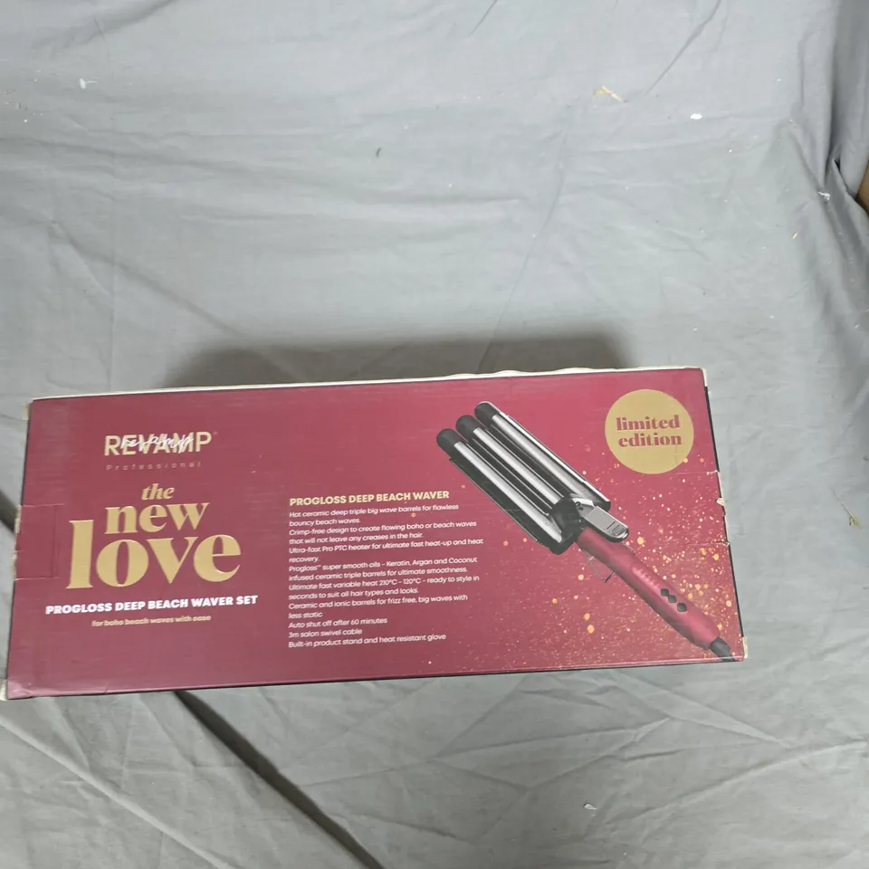 THE NEW LOVE PROGLOSS DEEP BEACH WAVER SET – LIMITED EDITION