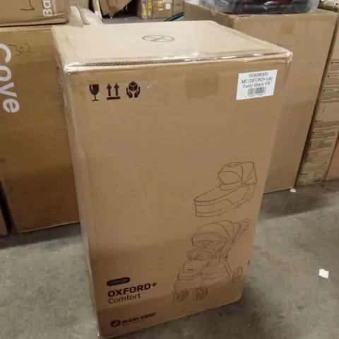 BOXED MAXI-COSI OXFORD COMFORT STROLLER AND CARRYCOT (1 BOX)