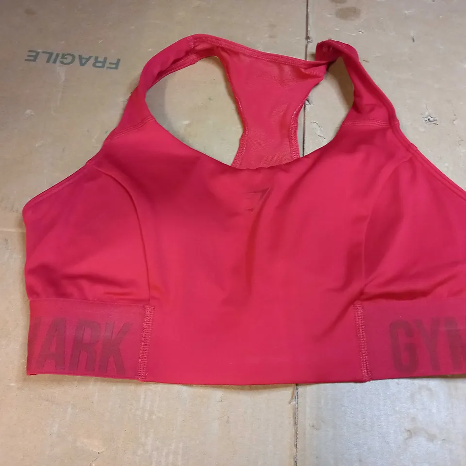 GYMSHARK SPORTS BRA SIZE M