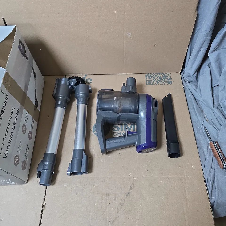 BLISS & BEYOND 3-IN-1 CORDLESS FOLDING VACUUM CLEANER (BOXED)
