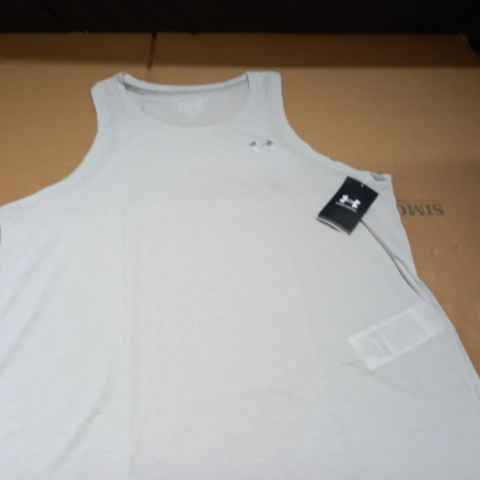 UNDER ARMOUR GREY TRAINING VEST - LG