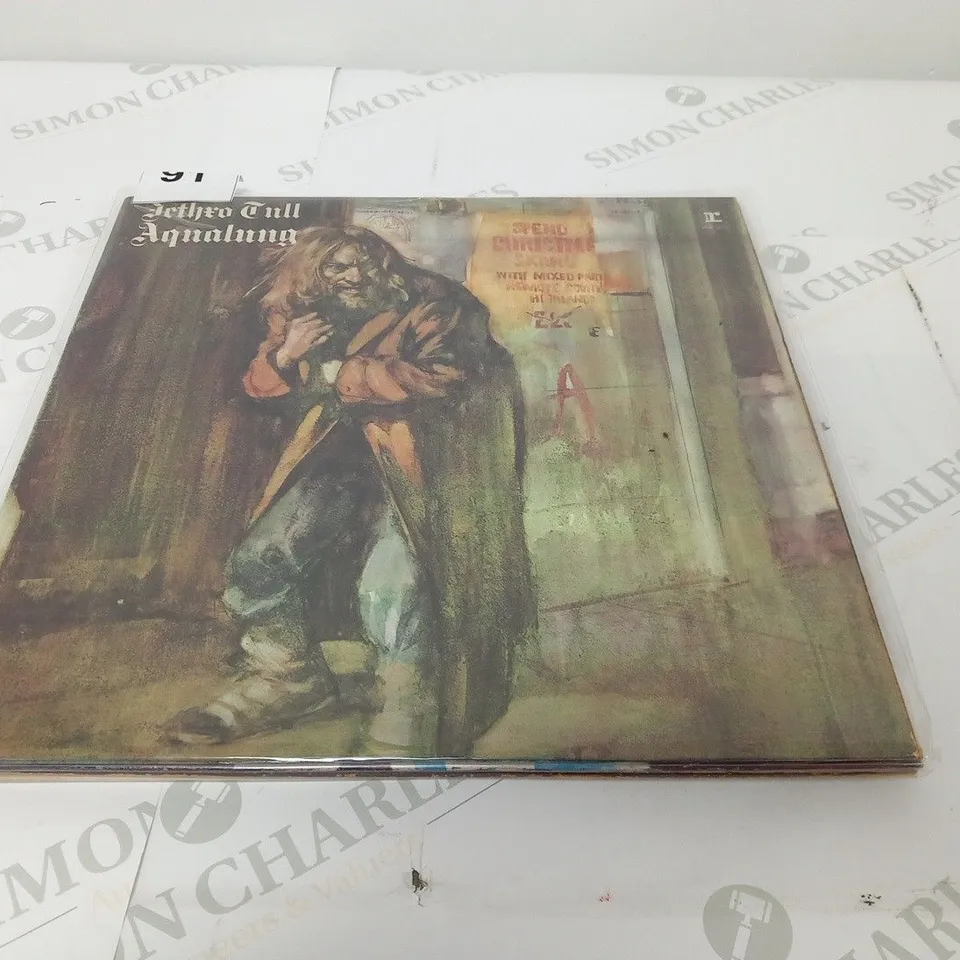 4 X JETHRO TULL VINYL LPS. TO INCLUDE AQUALUNG.