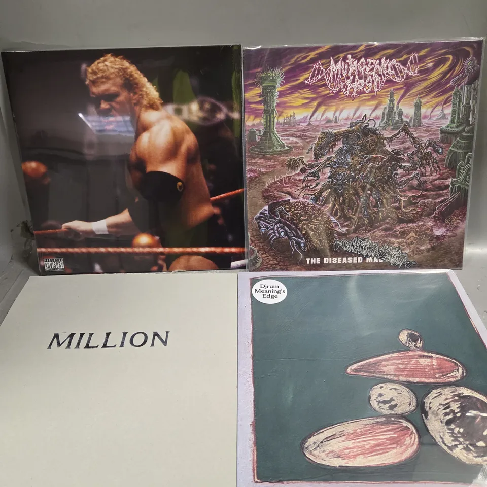 APPROXIMATELY 15 ASSORTED VINYL DISKS TO INCLUDE MILLION, MEANING'S EDGE, SPANDAU BALLET ETC - COLLECTION ONLY  