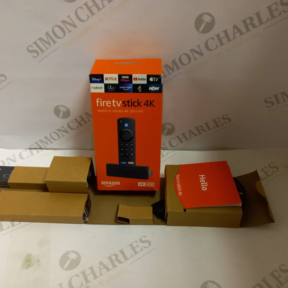 AMAZON FIRE TV STICK 4K ULTRA HD WITH ALEXA VOICE REMOTE