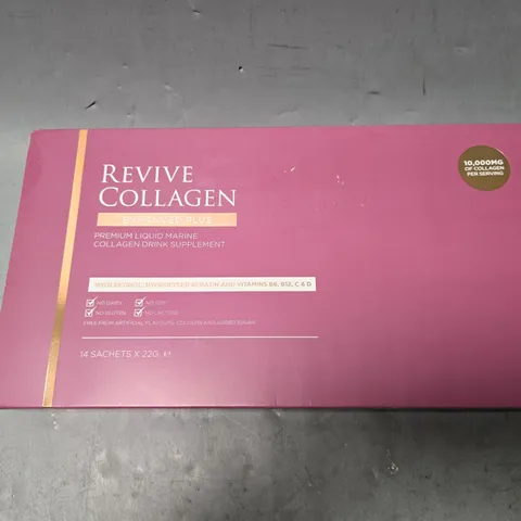 REVIVE COLLAGEN ENHANCED PLUS 10,000MG HYDROLYSED MARINE COLLAGEN DRINK SUPPLEMENT