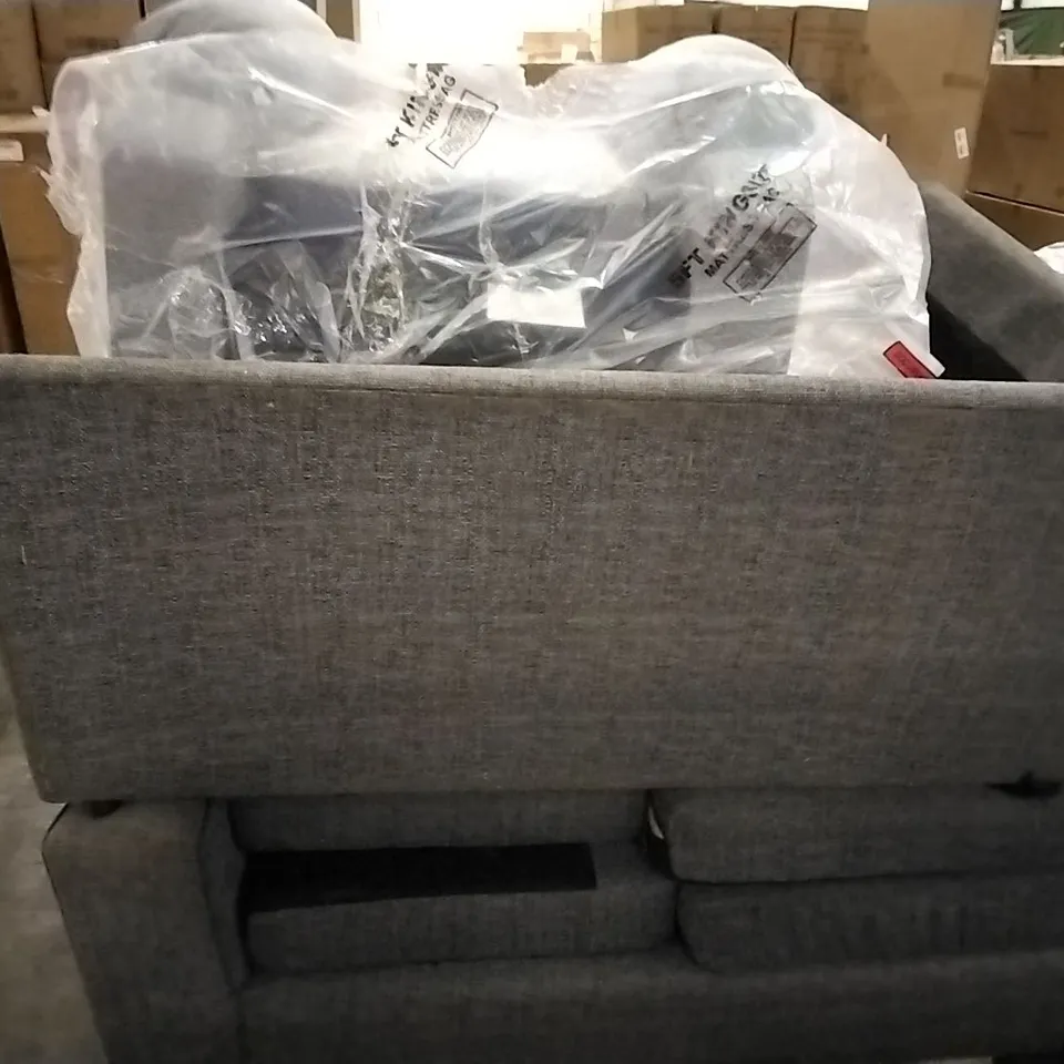 PALLET OF ASSORTED DAMAGED/INCOMPLETE FURNITURE PARTS 