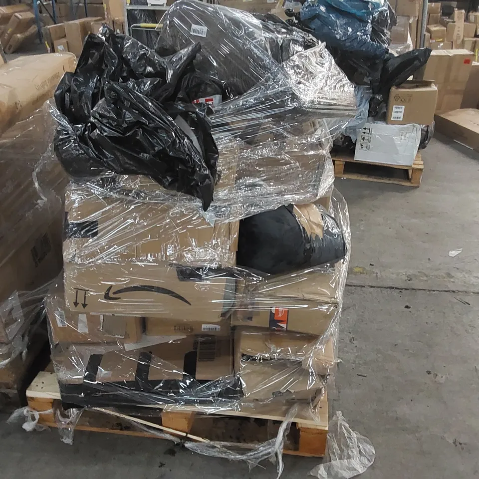 PALLET OF ASSORTED FURNITURE PARTS ECT