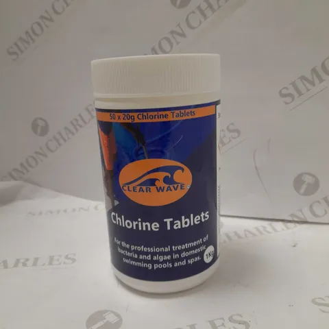 CLEAR WAVE CHLORINE TABLETS 1KG