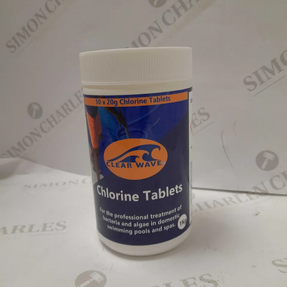 CLEAR WAVE CHLORINE TABLETS 1KG