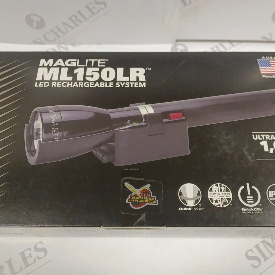 BOXED MAGLITEML150LR LED RECHARAGEABLE SYSTEM