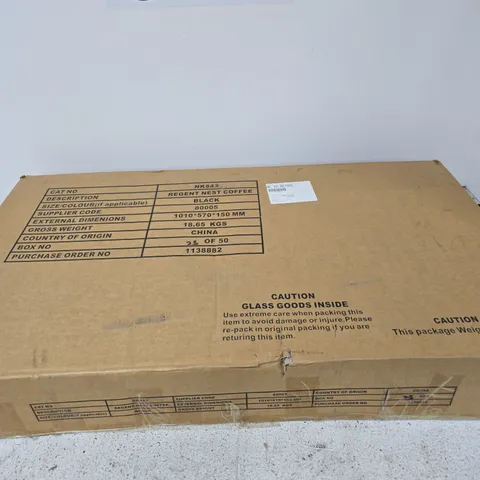 REGENT NEST COFFEE TABLE BLACK – BOXEDFURNITURE