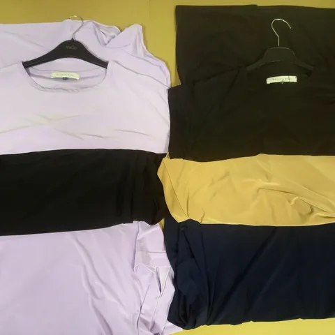 BOX OF APPROX 6 ASSORTED ITEMS OF MAISON DE NIMES CLOTHING IN VARIOUS SIZES AND STYLES