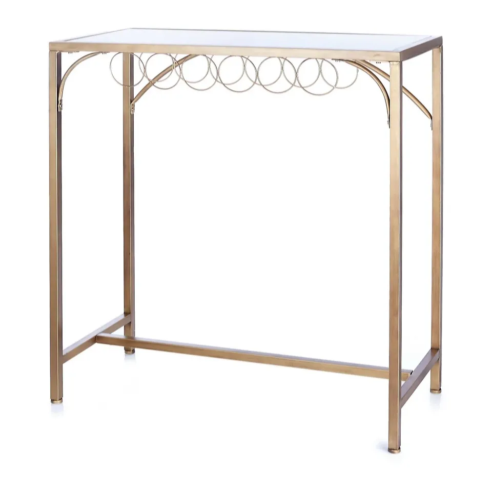 BUNDLEBERRY BY AMANDA HOLDEN BARSTAND WITH FAUX MARBLE TOP - DAMAGED 