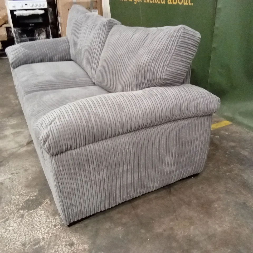 AMALFI STANDARD BACK FABRIC SOFA BED - CHARCOAL RRP £699
