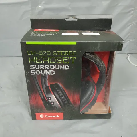 BOXED DYNAMODE DH-878 SURROUND SOUND HEADSET 