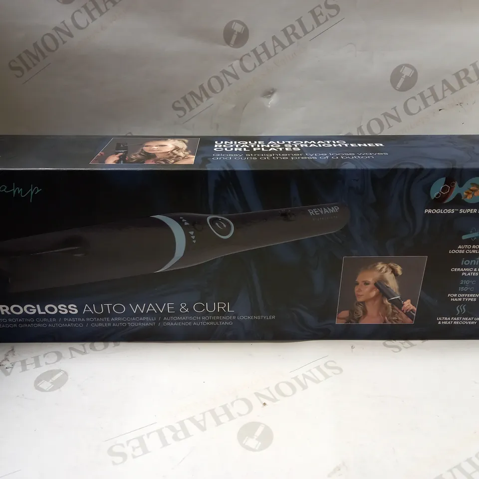 BOXED REVAMP PROGLOSS AUTO WAVE & CURL