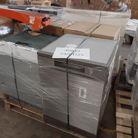 PALLET OF APPROXIMATELY 5 UNPROCESSED RAW RETURN WHITE GOODS TO INCLUDE;