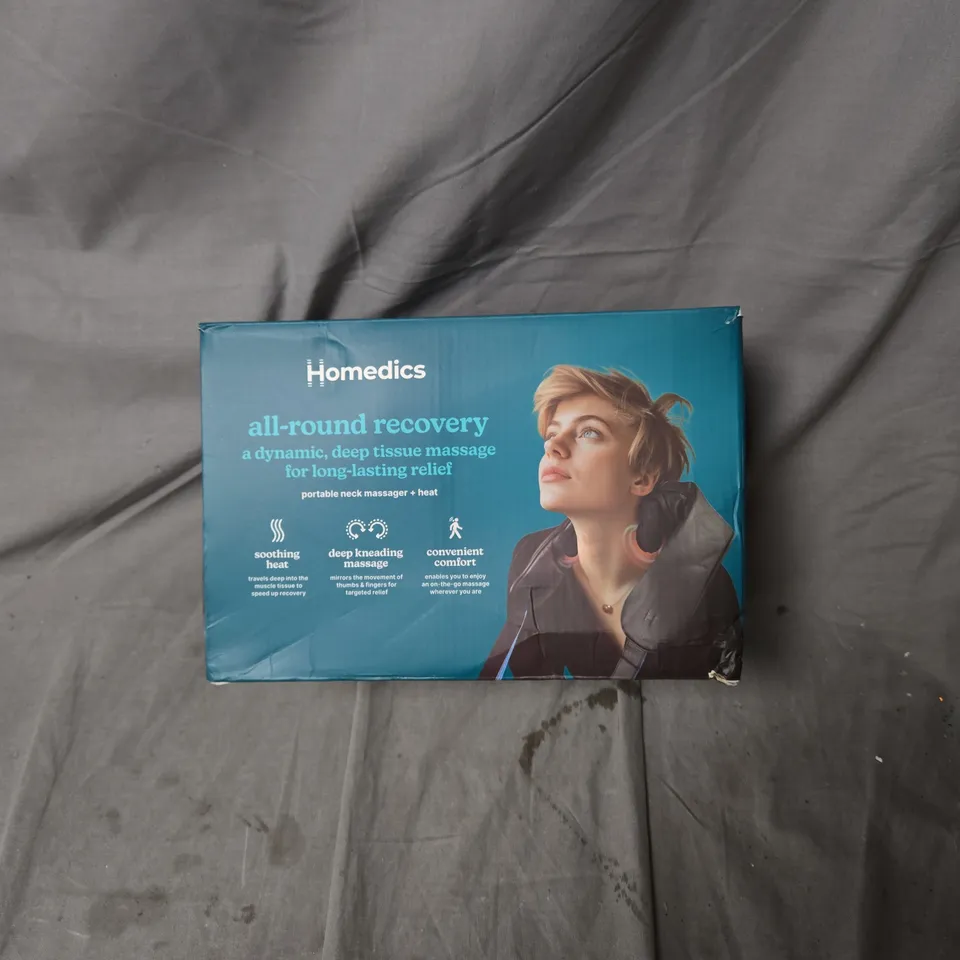 HOMEDICS ALL-ROUND RECOVERY NECK MASSAGER WITH HEAT 