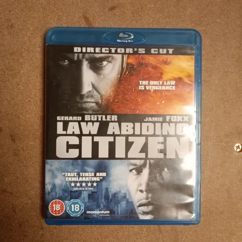 LAW ABIDING CITIZEN BLU-RAY DISC DVD FILM