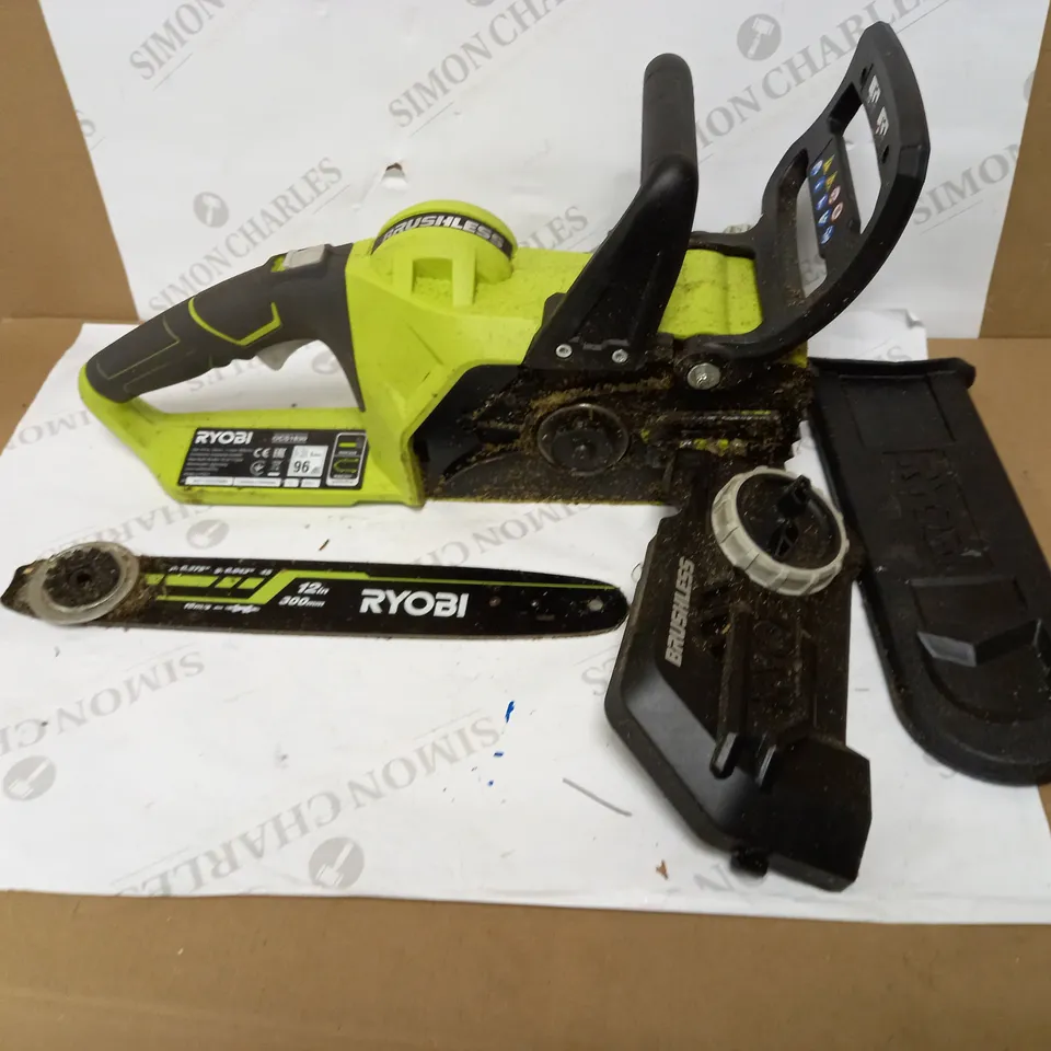 RYOBI RCS1830-150 18V ONE+ CORDLESS BRUSHLESS 30CM CHAINSAW KIT