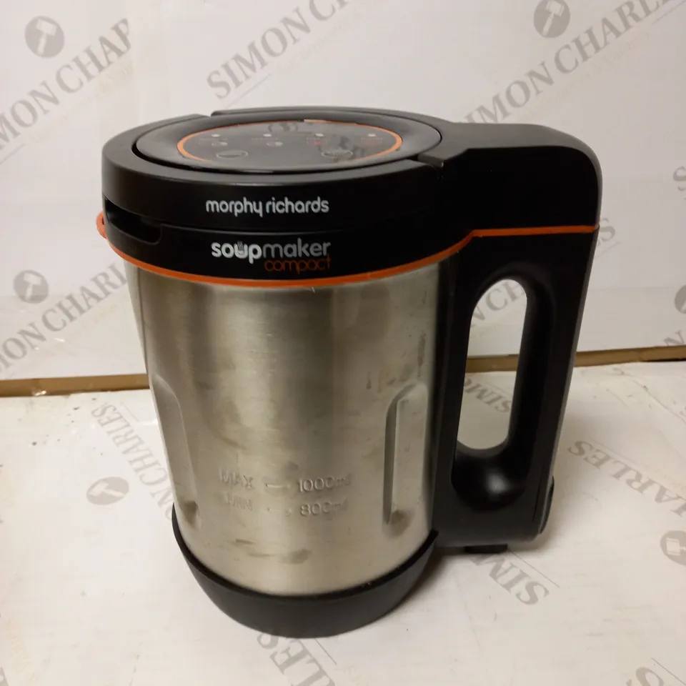 MORPHY RICHARDS COMPACT SOUP MAKER 