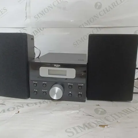 BOXED BUSH MICRO SYSTEM IN BLACK