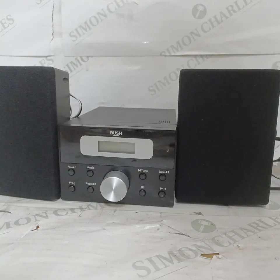 BOXED BUSH MICRO SYSTEM IN BLACK