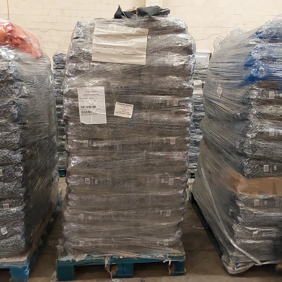 PALLET OF APPROXIMATELY 95X 5KG BAGS OF CHARCOAL BARBECUE BRIQUETTES