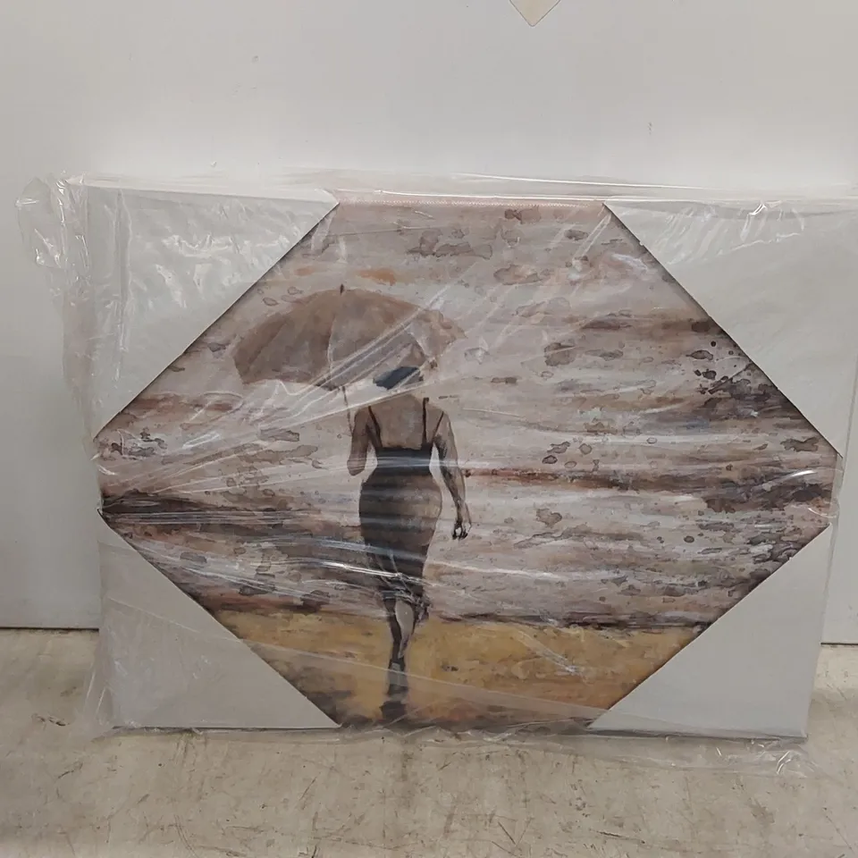 BOXED CANVAS PAINTING - 59992 UMBRELLA TIME (1 BOX)