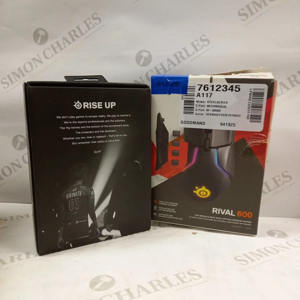STEELSERIES RIVAL 600 MOUSE 
