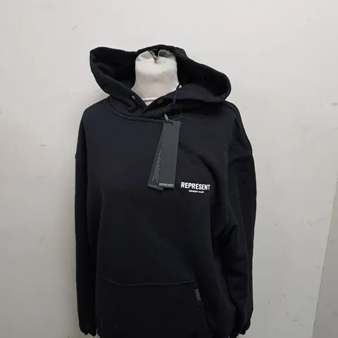 REPRESENT OWNERS CLUB HOODIE - BLACK - SMALL