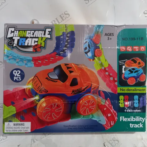 BOXED CHANGEABLE TRACK FLEXIBILITY TRACK