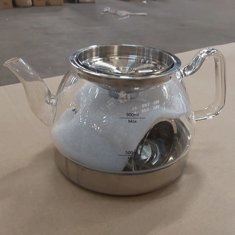 BOXED JUDGE, SPECIALITY TEAWARE STOVETOP GLASS TEAPOT