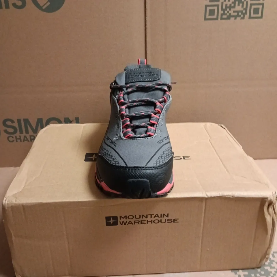 MOUNTAIN WAREHOUSE COLLIE WOMEN'S WATERPROOF RUNNING SHOE - GREY, UK 5