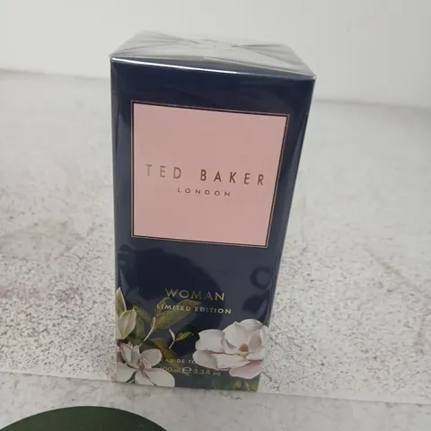 BOXED AND SEALED TED BAKER WOMAN LIMITED EDITION EAU DE TOILETTE 100ML
