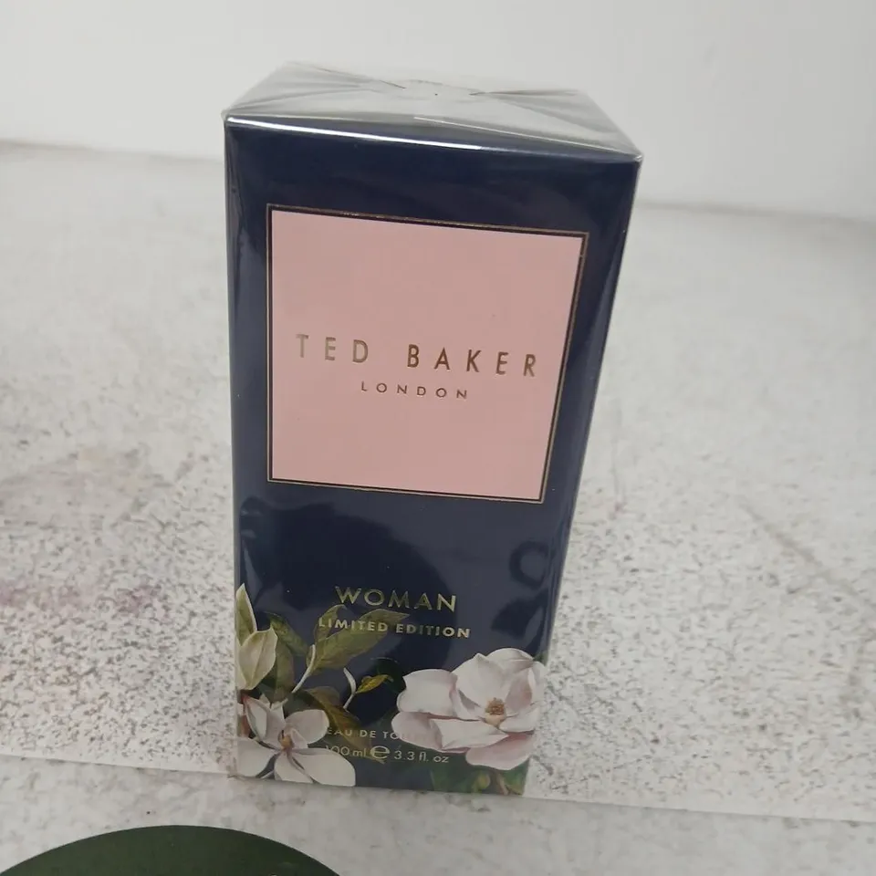 BOXED AND SEALED TED BAKER WOMAN LIMITED EDITION EAU DE TOILETTE 100ML