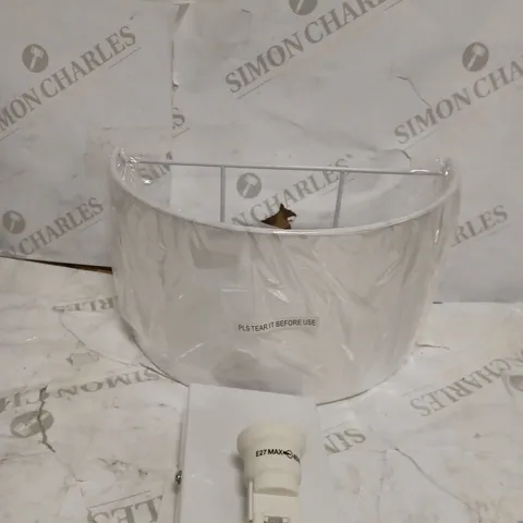 1 LIGHT WALL LAMP