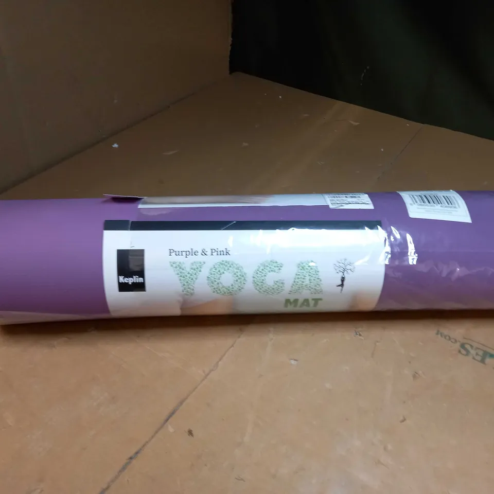 KEPLIN PURPLE AND PINK YOGA MAT
