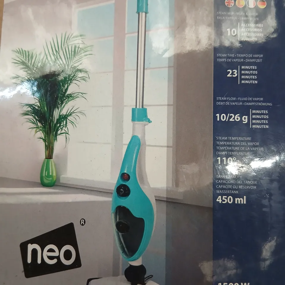BOXED NEO 10 IN 1 1500W STEAM MOP