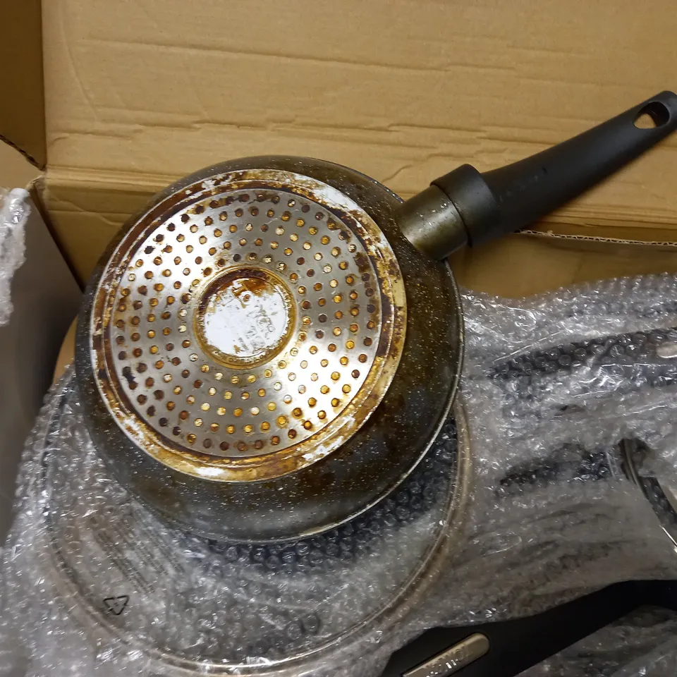 TOWER FRYING PAN AND SAUCEPAN SET