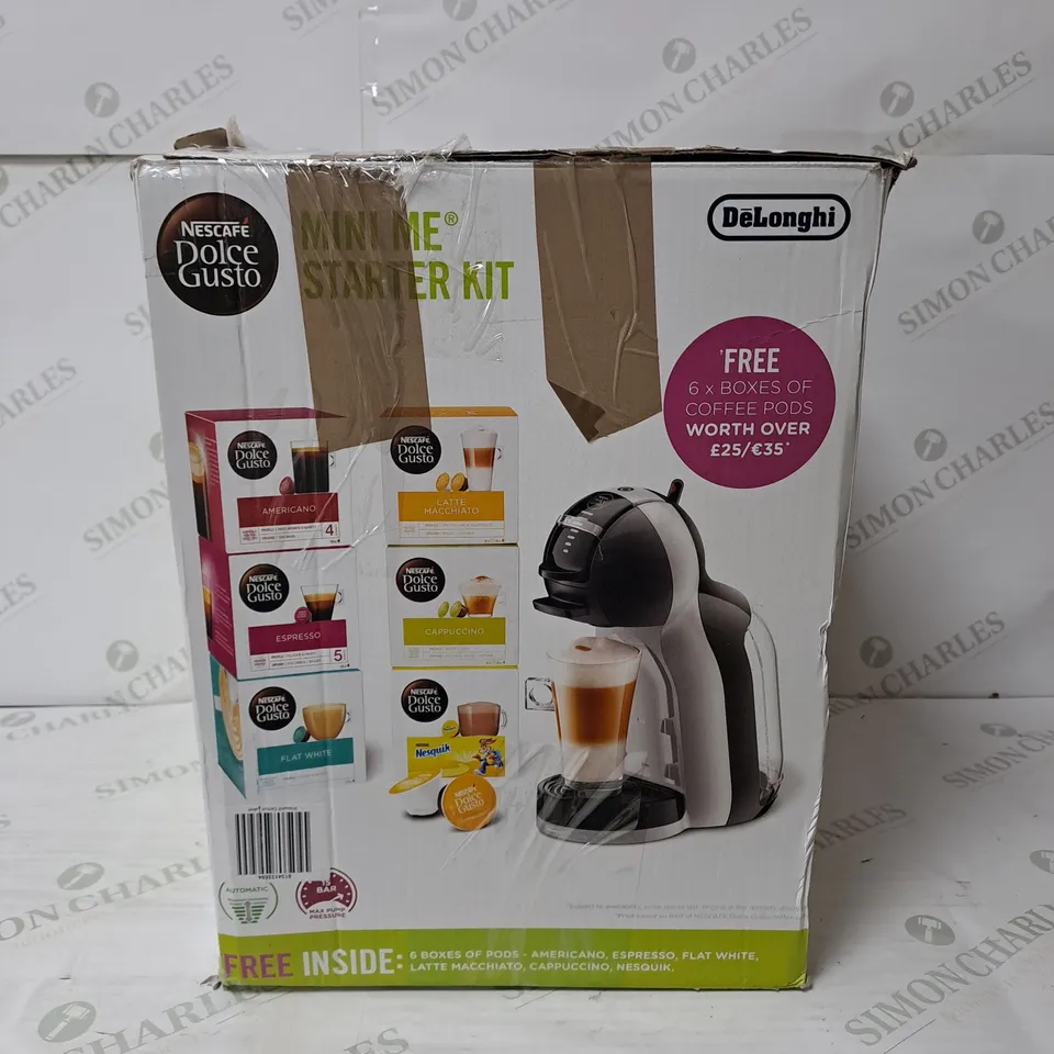 BOXED NESCAFE DOLCE GUSTO MINI ME AUTOMATIC COFFEE MACHINE RRP £119
