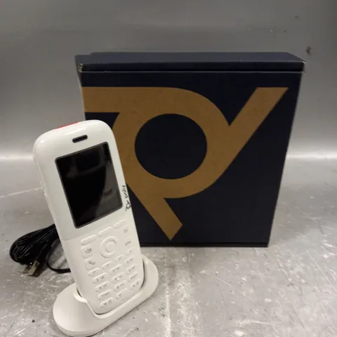 BOXED POLY ROVE 40 DECT IP TELEPHONE HANDSET