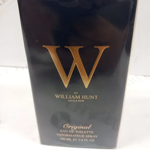 BOXED AND SEALED W BY WILLIAM HUNT SAVILLE ROW EAU DE TOILETTE SPRAY 100ML