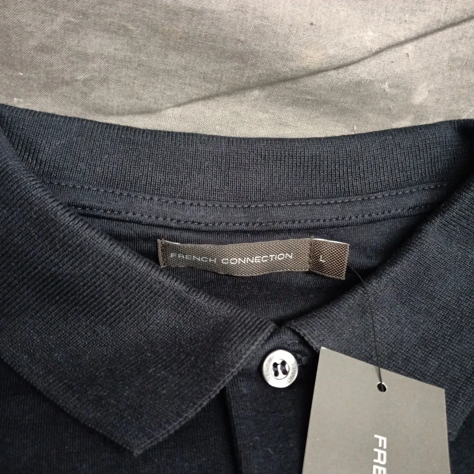 FRENCH CONNECTION NAVY LONG SLEEVE SHIRT – MEN’S, SIZE L