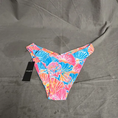 VAYA ISLAND CLEO BIKINI BOTTOM IN DELANEY SIZE S