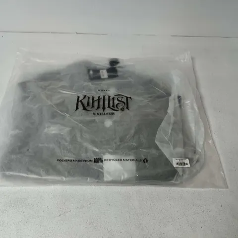 LOT OF APPROXIMATELY 12 BRAND NEW KILLSTAR FALLING NIGHT COATS IN BLACK - ALL SIZE M